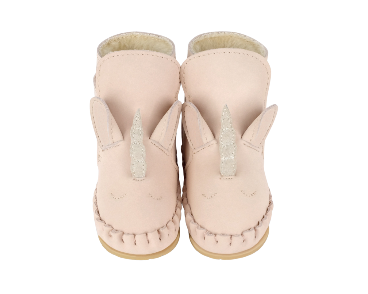 Kapi Special Booties | Unicorn | Light Rose Leather