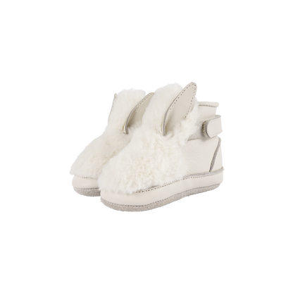 Richy Booties | Snow Rabbit | Off White Soft Faux Fur