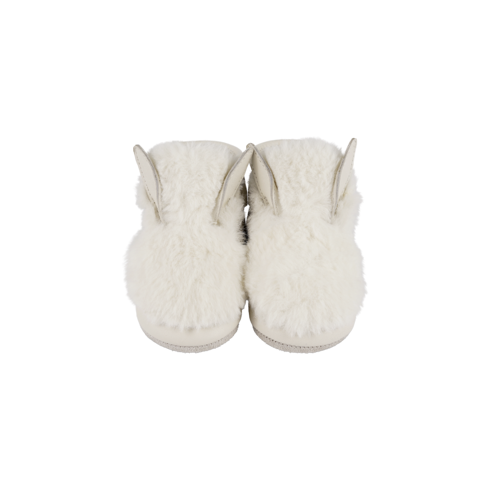 Richy Booties | Snow Rabbit | Off White Soft Faux Fur