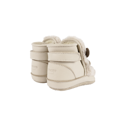 Richy Booties | Reindeer | Light Beige Soft Faux Fur