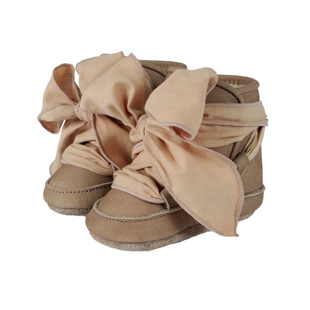 Anouk Booties | Truffle Nubuck