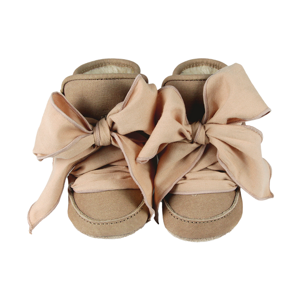 Anouk Booties | Truffle Nubuck