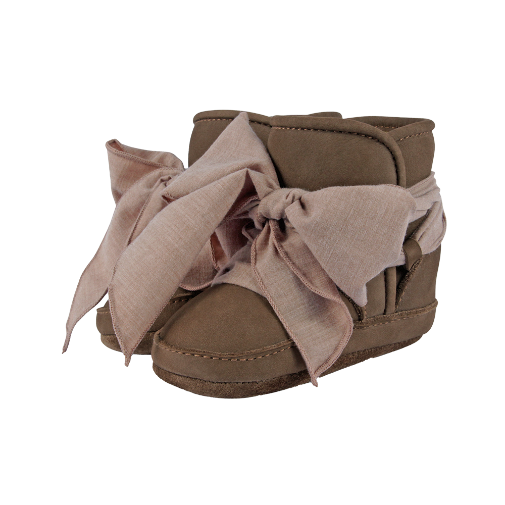 Anouk Booties | Hazelnut Nubuck