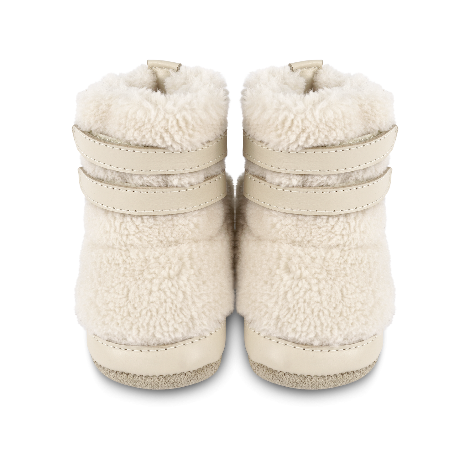 Larisso Booties | Cream Leather