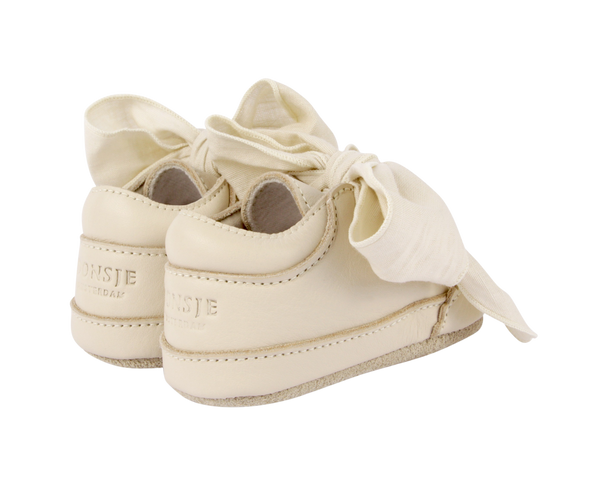 Lonny Sneakers | Cream Leather