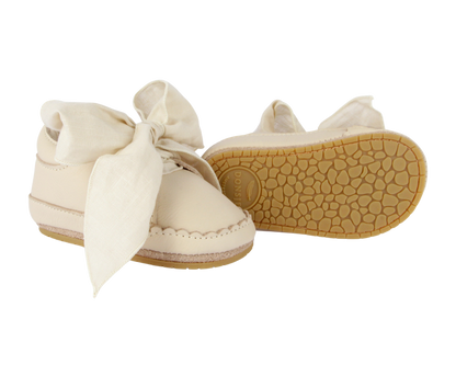 Lonny Sneakers | Cream Leather
