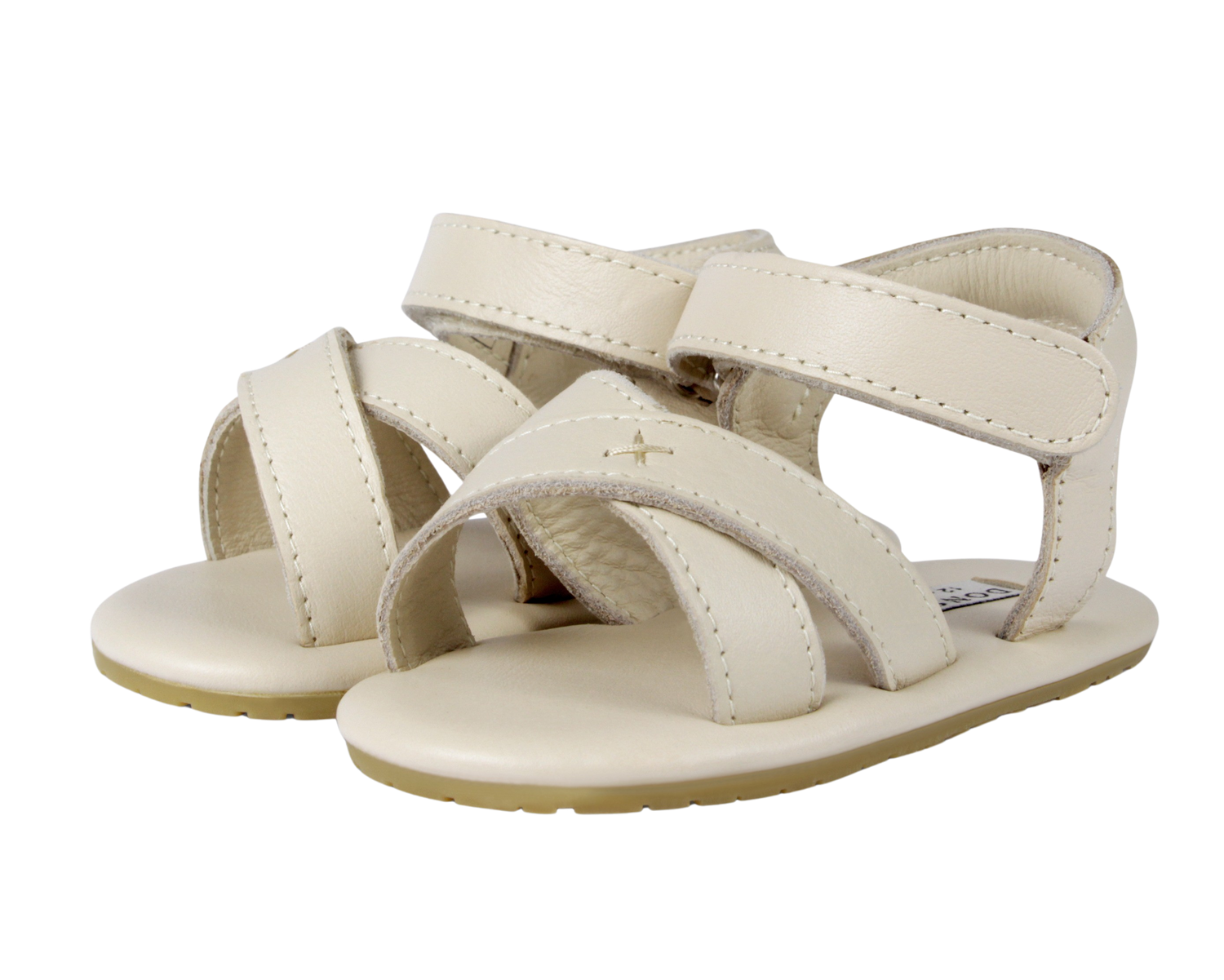 Tobi Sandals | Cream Leather