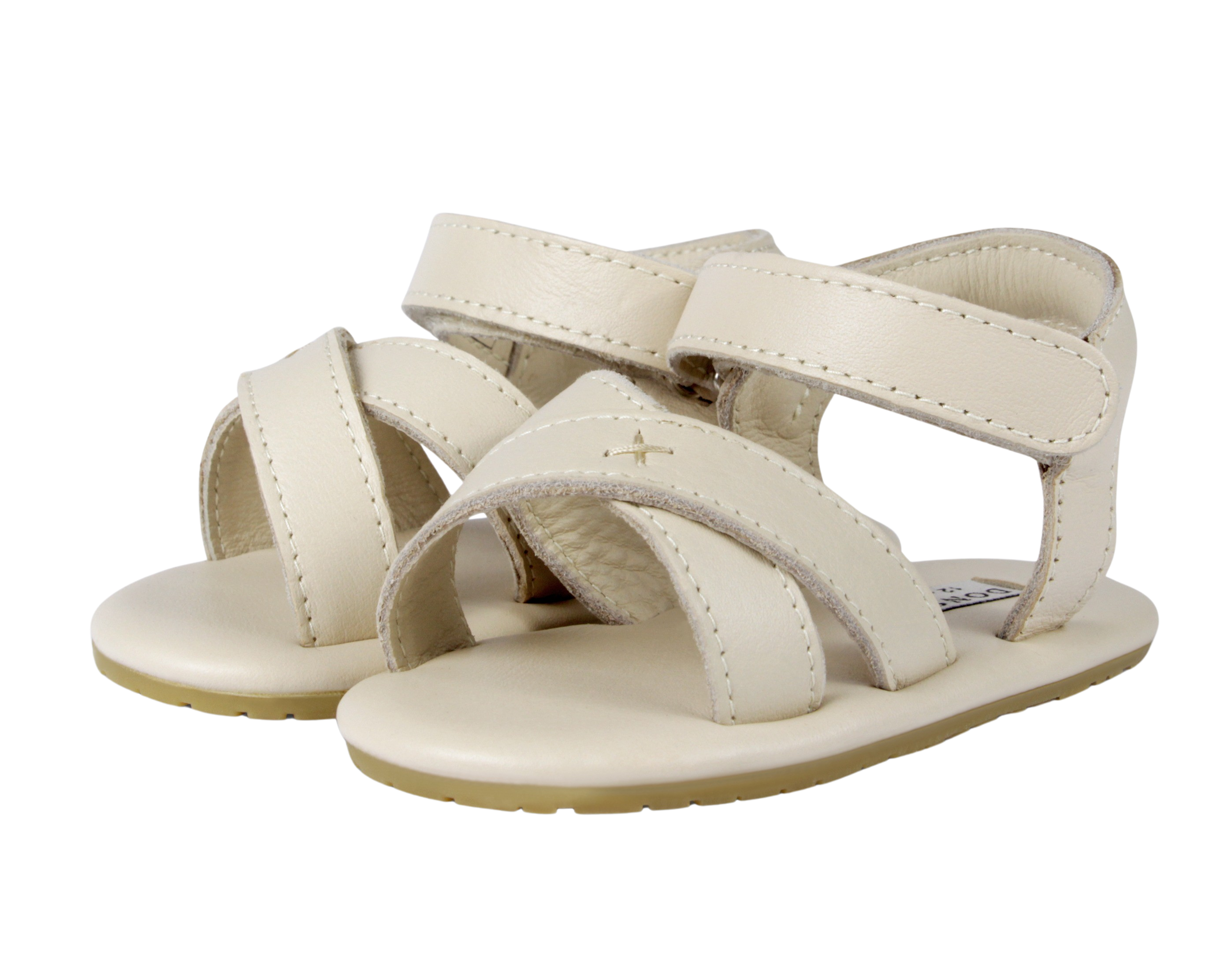 Tobi Sandals | Cream Leather