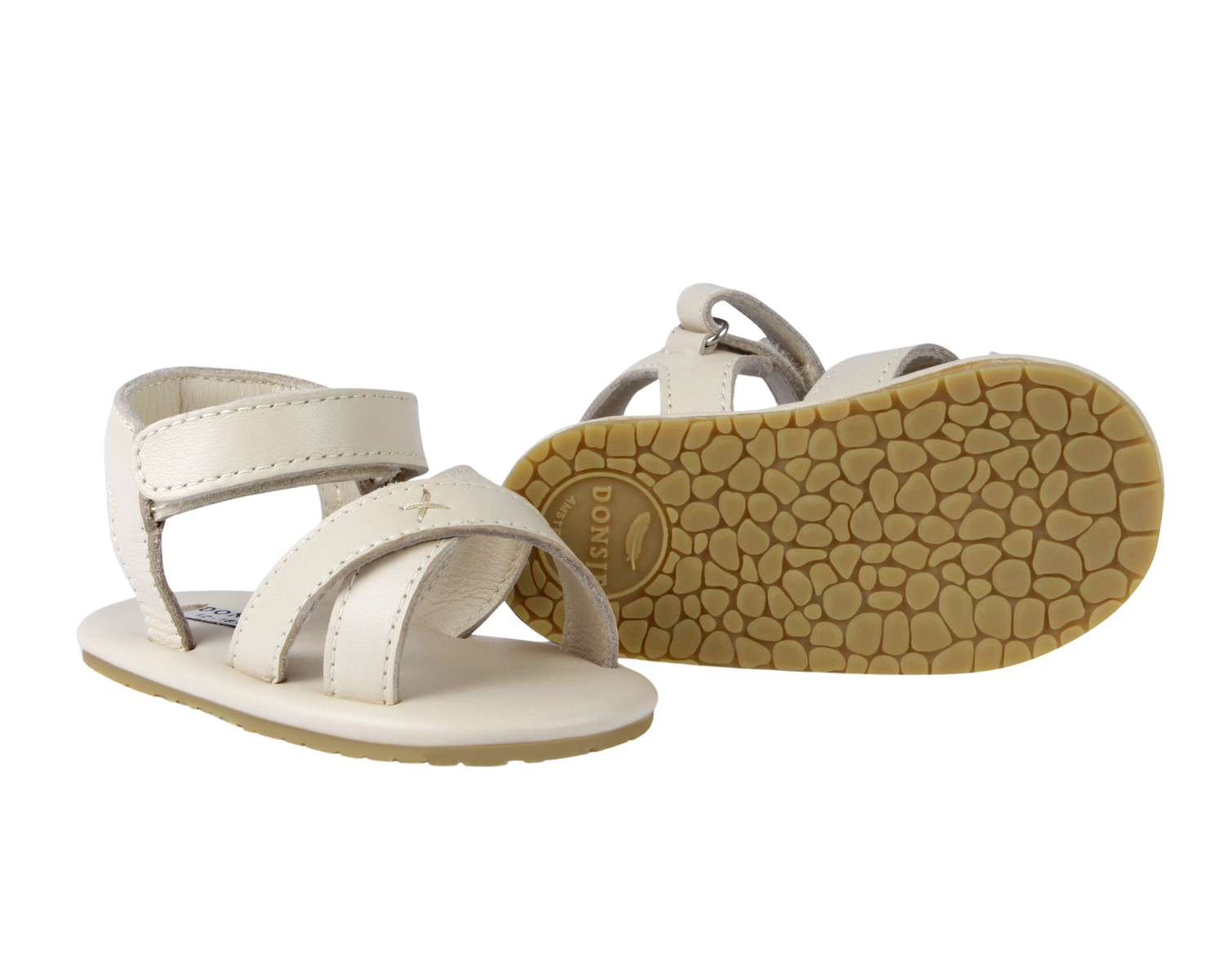 Tobi Sandals | Cream Leather