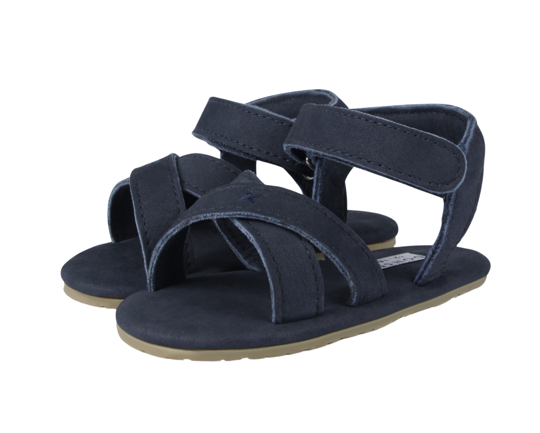 Tobi Sandals | Navy Nubuck