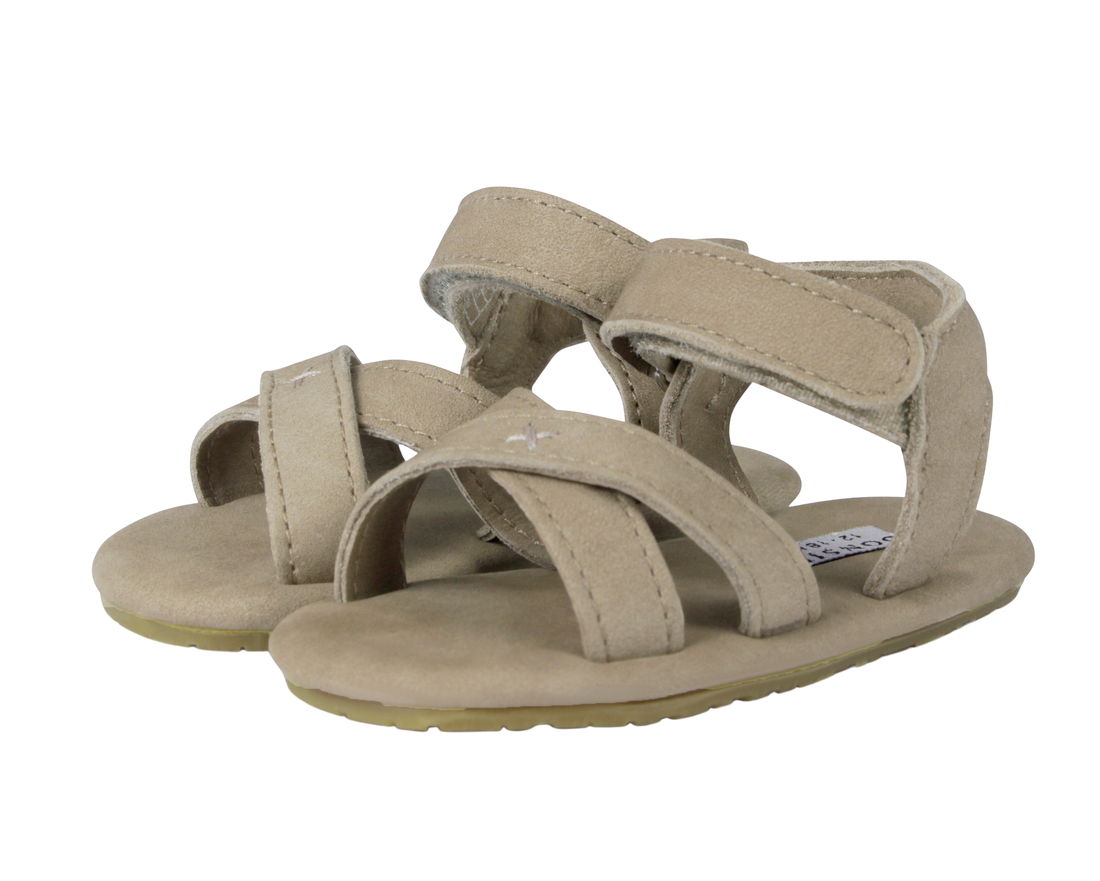 Tobi Sandals | Taupe Nubuck