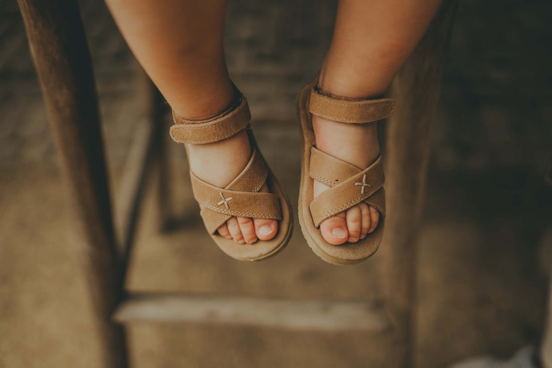 Tobi Sandals | Truffle Nubuck