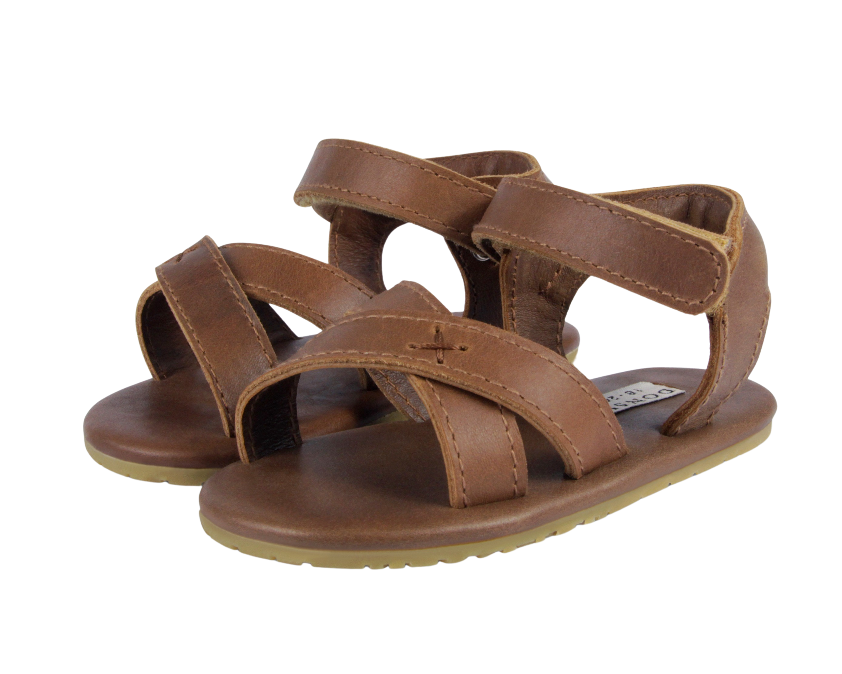 Tobi Sandals | Cognac Classic Leather