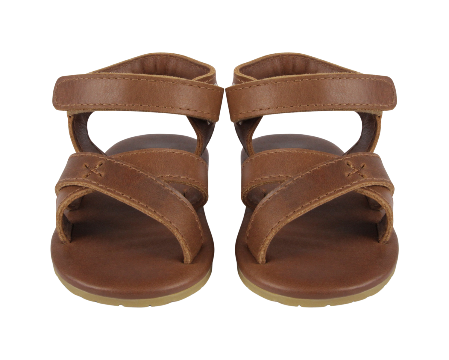 Tobi Sandals | Cognac Classic Leather