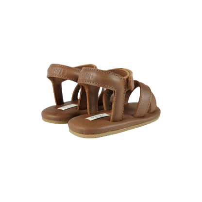 Tobi Sandals | Cognac Classic Leather