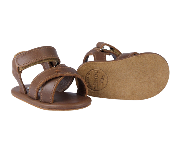 Tobi Sandals | Cognac Classic Leather