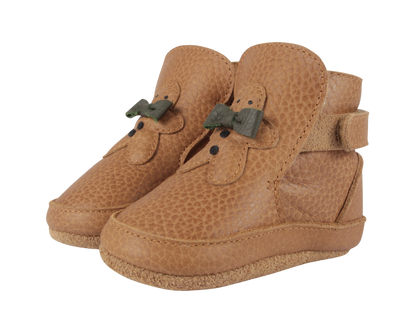 Aggas Booties | Gingerbread | Toast Grain Leather