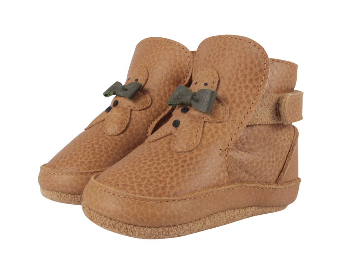 Aggas Booties | Gingerbread | Toast Grain Leather