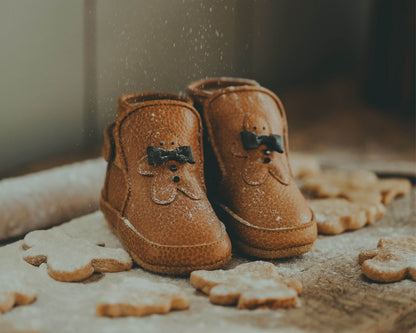 Aggas Booties | Gingerbread | Toast Grain Leather