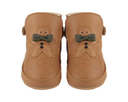 Aggas Booties | Gingerbread | Toast Grain Leather