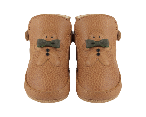 Aggas Booties | Gingerbread | Toast Grain Leather