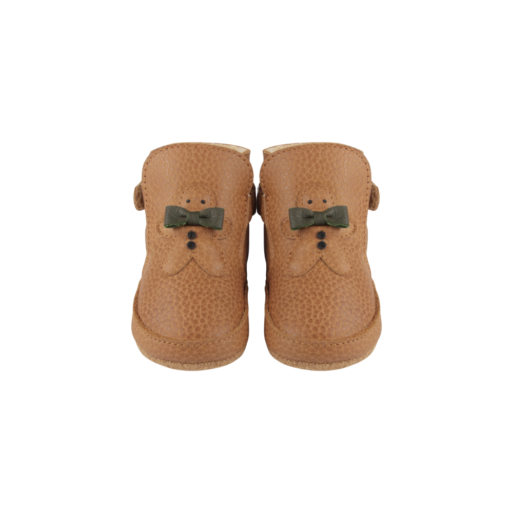 Aggas Booties | Gingerbread | Toast Grain Leather
