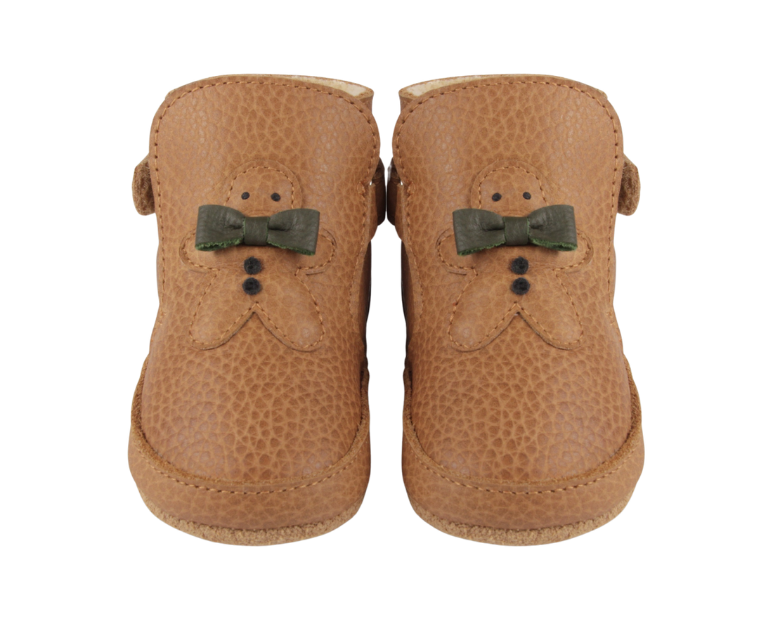 Aggas Booties | Gingerbread | Toast Grain Leather