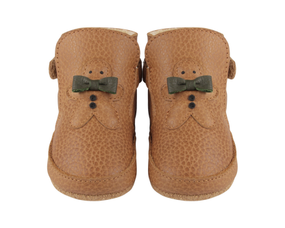 Aggas Booties | Gingerbread | Toast Grain Leather