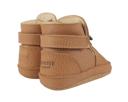 Aggas Booties | Gingerbread | Toast Grain Leather