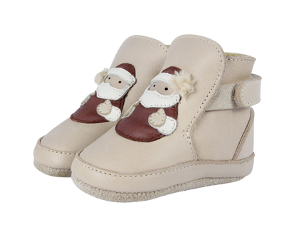 Aggas Booties | Santa | Ivory Classic Leather