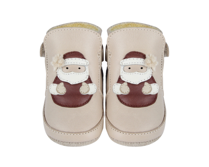 Aggas Booties | Santa | Ivory Classic Leather