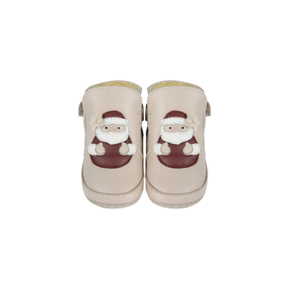 Aggas Booties | Santa | Ivory Classic Leather