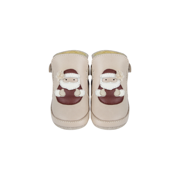 Aggas Booties | Santa | Ivory Classic Leather