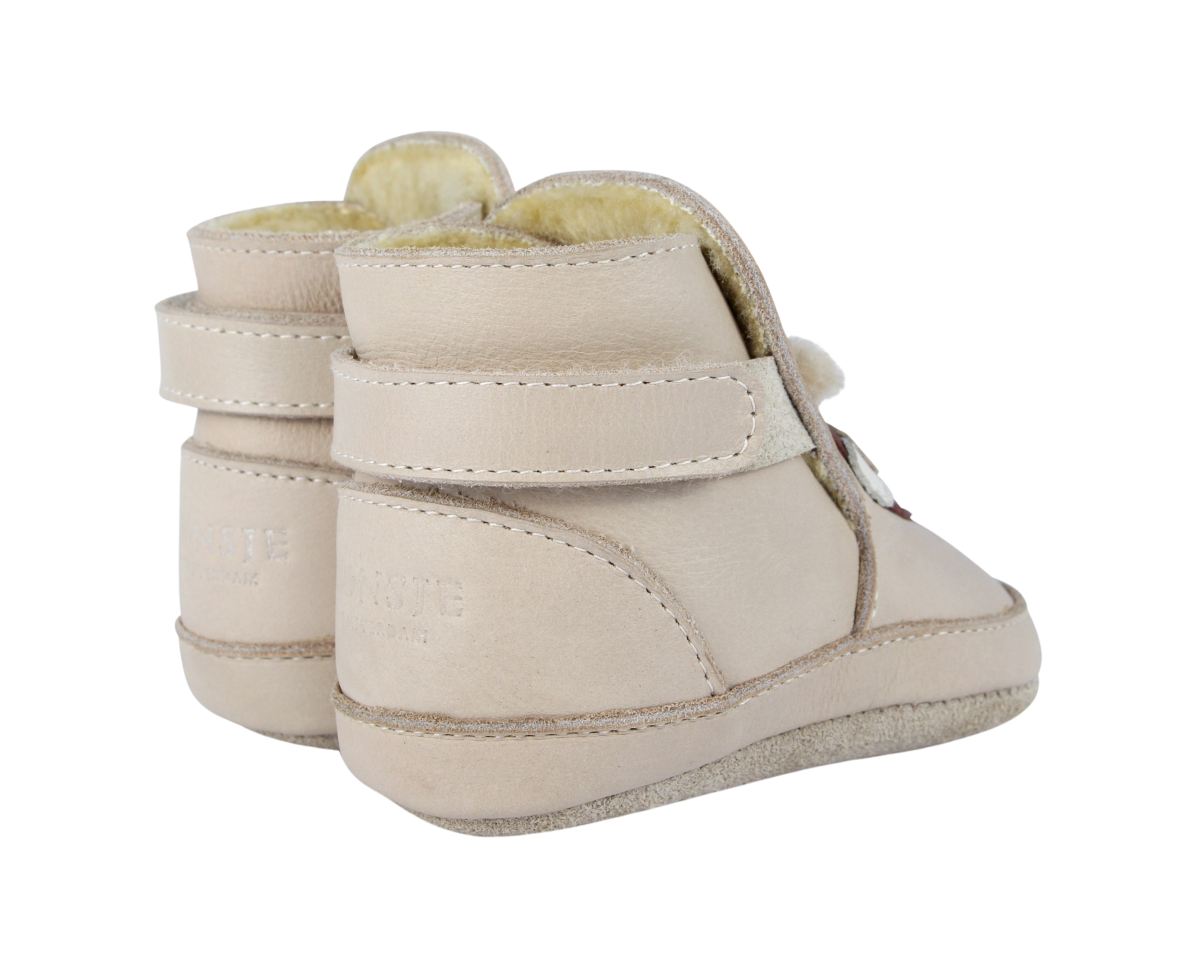 Aggas Booties | Santa | Ivory Classic Leather