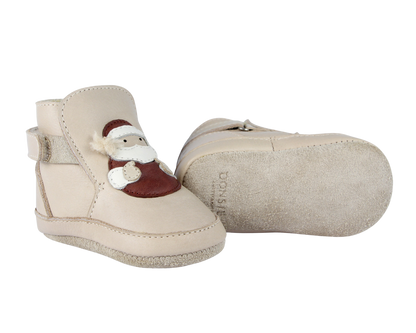 Aggas Booties | Santa | Ivory Classic Leather