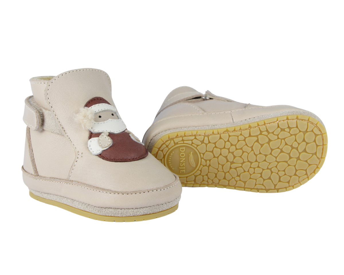 Aggas Booties | Santa | Ivory Classic Leather