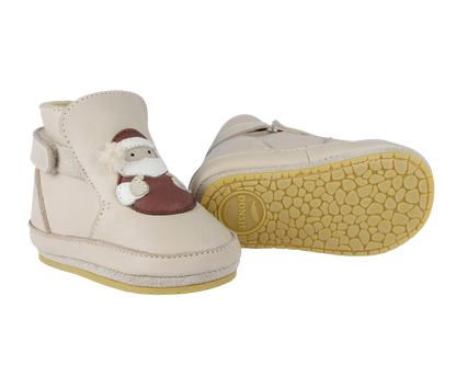 Aggas Booties | Santa | Ivory Classic Leather