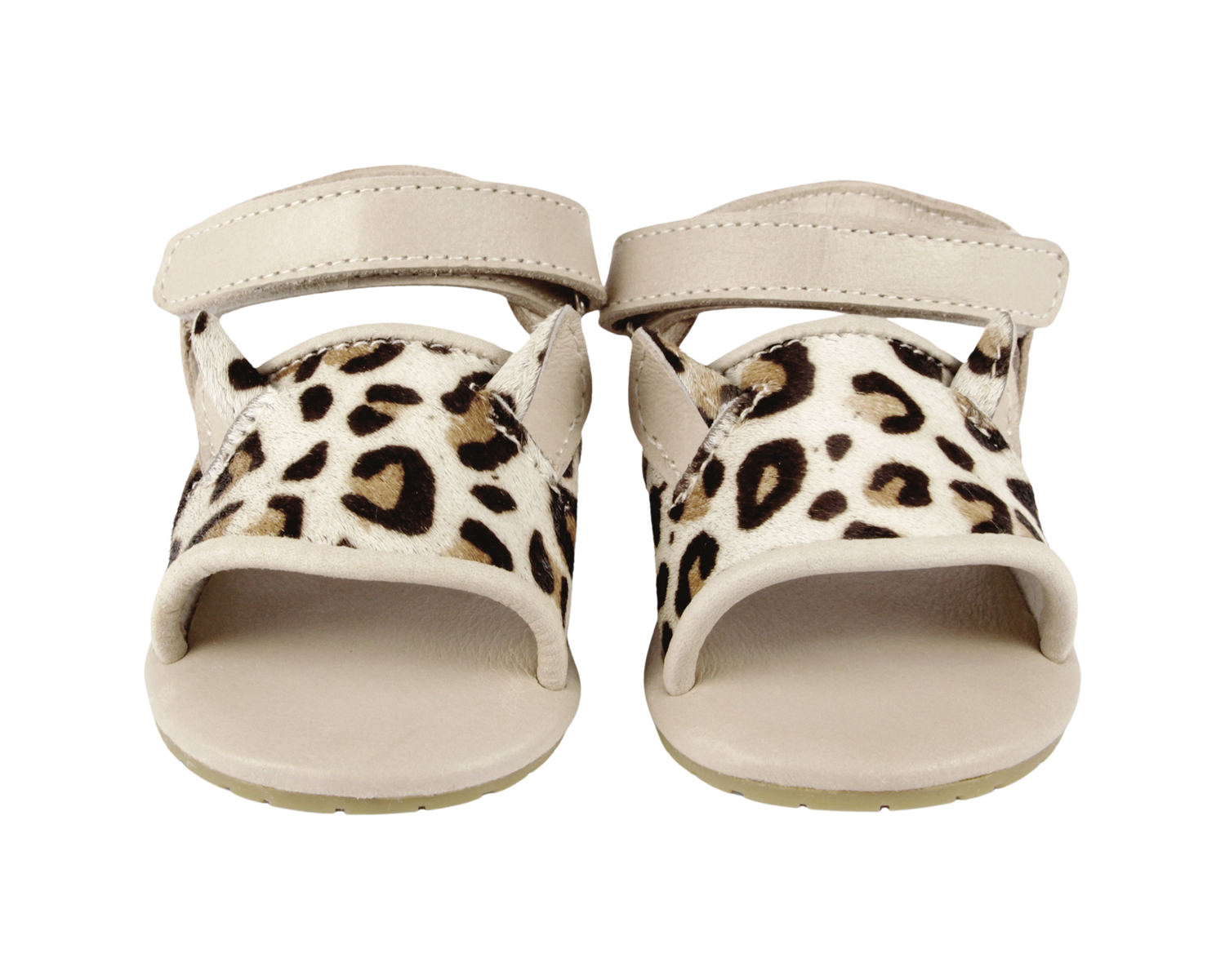 Alina Sandals | Leopard | Ivory Classic Leather