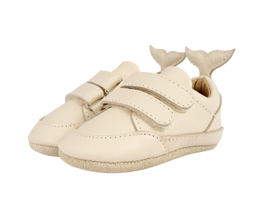 Levin Sneakers | Cream Leather