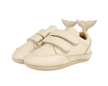 Levin Sneakers | Cream Leather