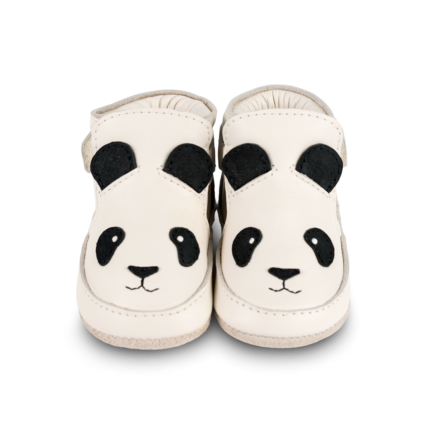 Morris Sneakers | Panda | Off White Leather