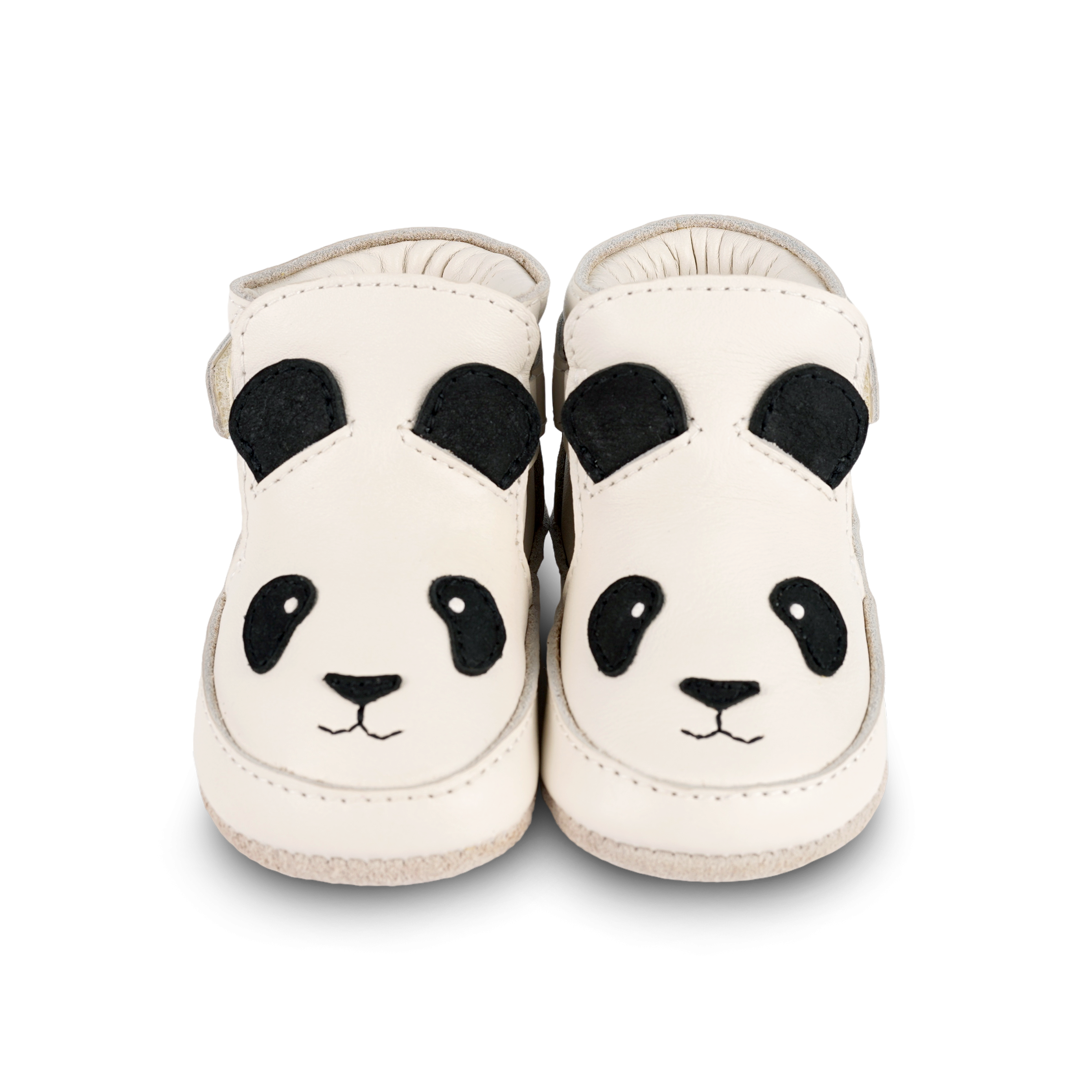 Morris Sneakers | Panda | Off White Leather