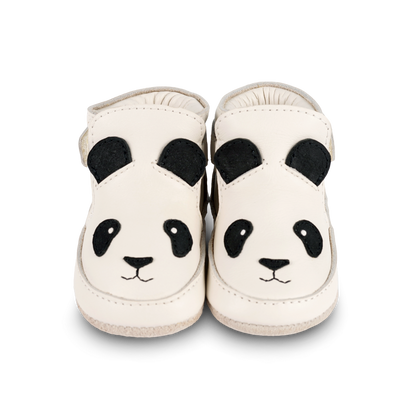 Morris Sneakers | Panda | Off White Leather