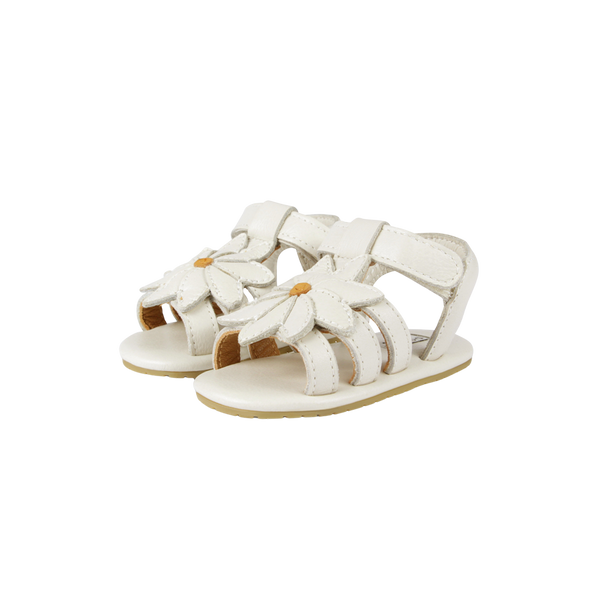 Tuti Fields Sandals | Daisy | Off White Leather