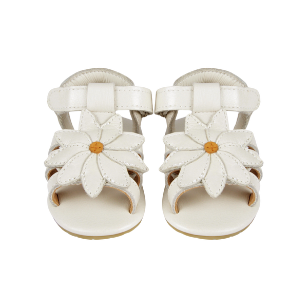 Tuti Fields Sandals | Daisy | Off White Leather