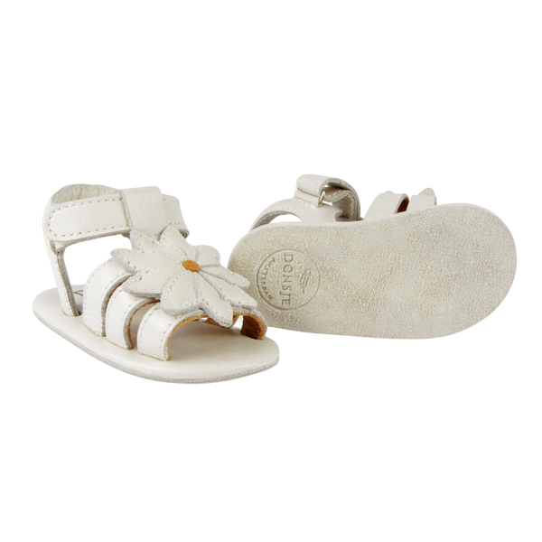 Tuti Fields Sandals | Daisy | Off White Leather