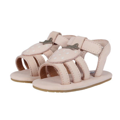 Sadie Sandals | Strawberry | Powder Nubuck