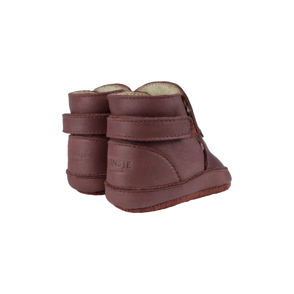 Mush Booties | Toadstool | Burgundy Classic Leather