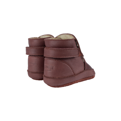 Mush Booties | Toadstool | Burgundy Classic Leather