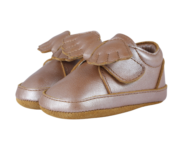 Sela Shoes | Clay Metallic Leather